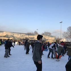 Eisbahn Lankwitz - Janz schön voll hier #EisbahnLankwitz