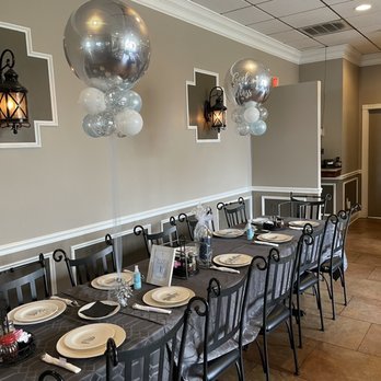 Season's Coal Fired Bistro - a table set for a party - Italian Near Me - Howell, New Jersey Season's Coal Fired Bistro - a table set for a party - Italian Near Me - Howell, New Jersey