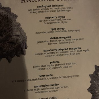 Opal Sands - Cocktails menu - Resorts Near Me - Clearwater Beach, Florida Opal Sands - Cocktails menu - Resorts Near Me - Clearwater Beach, Florida