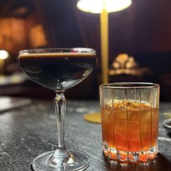The Black Magic espresso martini was something else