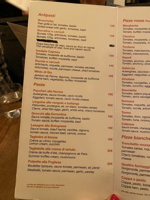 Menu photo 1 Pizza Di Gio Paris, 75