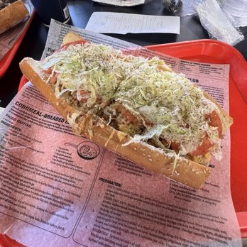 Johnny Longhots Steaks - My chicken Cheesesteak Hoagie seeded, sharp provolone, wiz. Lettuce, tomato, fried onions, salt, pepper, and oregano - Cheesesteaks Near Me - Wildwood, New Jersey Johnny Longhots Steaks - My chicken Cheesesteak Hoagie seeded, sharp provolone, wiz. Lettuce, tomato, fried onions, salt, pepper, and oregano - Cheesesteaks Near Me - Wildwood, New Jersey