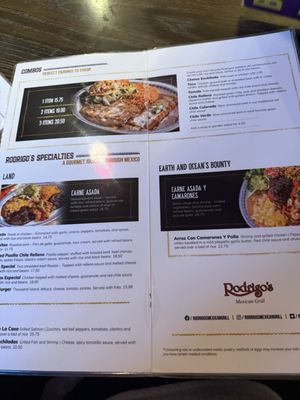 Menu photo 5 Rodrigo's Mexican Grill Anaheim, CA