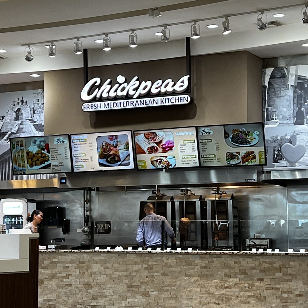 Chickpeas - the inside of a restaurant - Mediterranean Near Me - Orlando, Florida Chickpeas - the inside of a restaurant - Mediterranean Near Me - Orlando, Florida