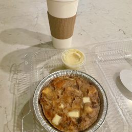 White Chocolate Bread Pudding