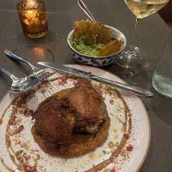 Mita's Restaurant and Bar - Chicken and guacamole with plantain chips - Spanish Near Me - Cincinnati, Ohio