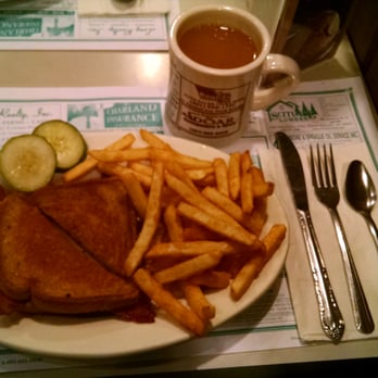 Granite Farm Restaurant - Grilled Cheese with Bacon, French Fries, and Coffee - Breakfast & Brunch Near Me - Scituate, Rhode Island