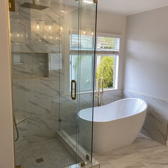 Pure Renovations Socal - a bathtub and shower - General Contractors Near Me Pure Renovations Socal - a bathtub and shower - General Contractors Near Me