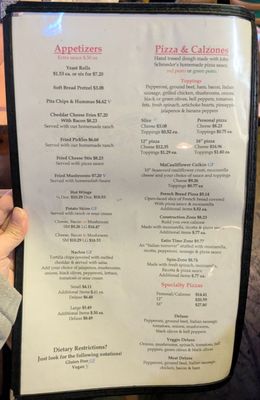Menu photo 2 Schroeder's New Deli Rome, GA
