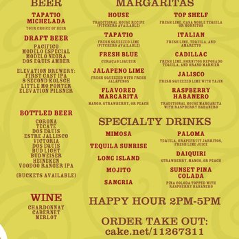 Tacos El Tapatio - Drinks - Mexican Near Me - Salida, Colorado Tacos El Tapatio - Drinks - Mexican Near Me - Salida, Colorado