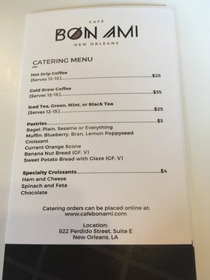 Menu photo 8 Cafe Bon Ami New Orleans, LA Menu photo 8 Cafe Bon Ami New Orleans, LA