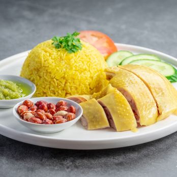 Baby Cafe - Signature Hainan Chicken Rice - Hong Kong Style Cafe Near Me - Brookline, Massachusetts