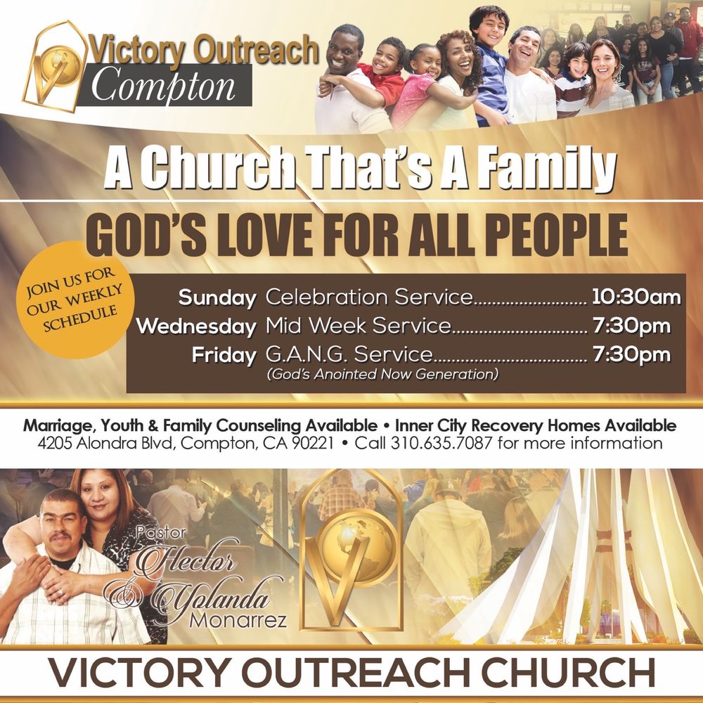 VICTORY OUTREACH COMPTON Updated August 2024 4205 E Alondra Ave