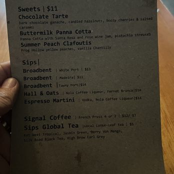 Saltbreaker - Dessert Menu - Cocktail Bars Near Me - Alameda, California Saltbreaker - Dessert Menu - Cocktail Bars Near Me - Alameda, California