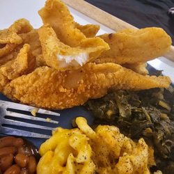 Da- Red Wagon - The catfish was nice thin and very clean.