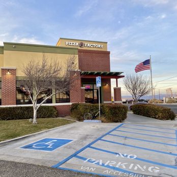 Pizza Factory - From the parking lot - Pizza Near Me - Ridgecrest, California Pizza Factory - From the parking lot - Pizza Near Me - Ridgecrest, California