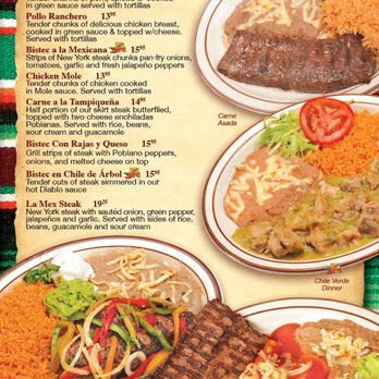 La Mex - Menu - Mexican Near Me - Pontiac, Illinois La Mex - Menu - Mexican Near Me - Pontiac, Illinois