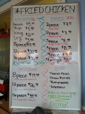 Menu photo 2 The Hatterasman Hatteras, NC