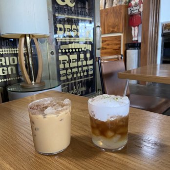 Valentine - coconut lime cold brew coffee and an iced oat milk latte - Cocktail Bars Near Me - Phoenix, Arizona Valentine - coconut lime cold brew coffee and an iced oat milk latte - Cocktail Bars Near Me - Phoenix, Arizona
