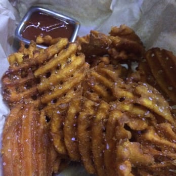 Linger - Sweet potato waffle fries with chipotle ketchup - Asian Fusion Near Me - Denver, Colorado