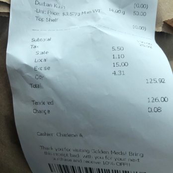 Golden Meds - It's not $90 it's $100 say that shit.!!! - Cannabis Dispensaries Near Me - Denver, Colorado Golden Meds - It's not $90 it's $100 say that shit.!!! - Cannabis Dispensaries Near Me - Denver, Colorado