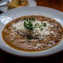 Cocodrie’s Bayou Kitchen - Crawfish étouffée at Cocodrie's Bayou Kitchen in North Richland Hills.