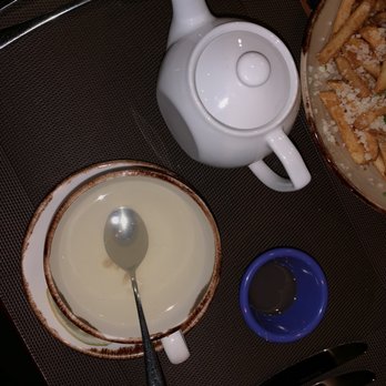 Vue Kitchen - a pot of hot water + lemon - New American Near Me - Gualala, California Vue Kitchen - a pot of hot water + lemon - New American Near Me - Gualala, California