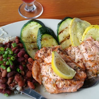Flying Fish - Grilled Salmon - Cajun/Creole Near Me - Fort Worth, Texas