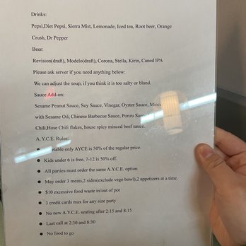 Tao’s Hotpot & Shabu - Drink menu and AYCE rules - Chinese Near Me - Folsom, California Tao’s Hotpot & Shabu - Drink menu and AYCE rules - Chinese Near Me - Folsom, California