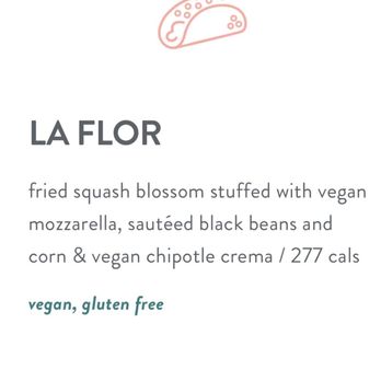 Tocaya Modern Mexican - La Flor vegan taco - Mexican Near Me - Scottsdale, Arizona Tocaya Modern Mexican - La Flor vegan taco - Mexican Near Me - Scottsdale, Arizona