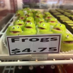 Levinson's Bakery - Marzipan Frogs!