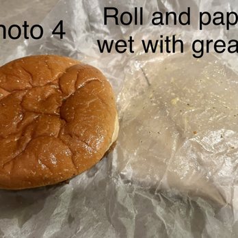 Steak ’n Shake - roll and paper wet with grease - Fast Food Near Me - Orange Park, Florida Steak ’n Shake - roll and paper wet with grease - Fast Food Near Me - Orange Park, Florida