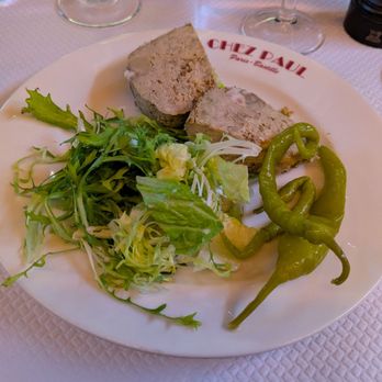 Chez Paul - @endoedibles on Instagram 03/08/26 Homemade counrtyside terrine, Basque peppers - Bistros Near Me - Paris, 75 Chez Paul - @endoedibles on Instagram 03/08/26 Homemade counrtyside terrine, Basque peppers - Bistros Near Me - Paris, 75