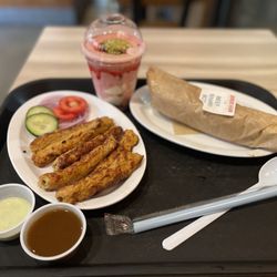 Bundoo Khan - Chicken Seekh Kabob, Beef Bihari Roll, Original Falooda