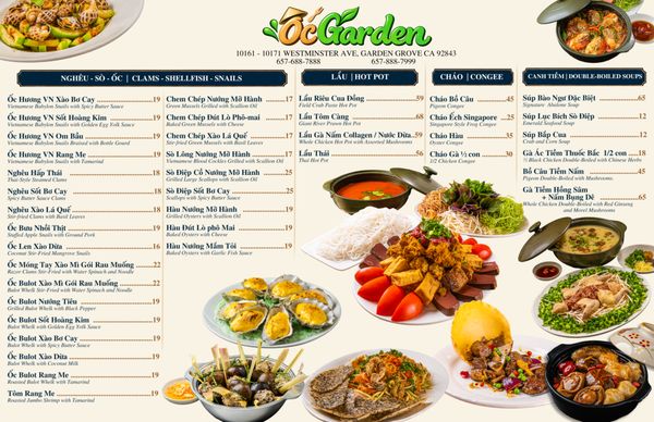 Menu photo 1 Oc Garden Garden Grove, CA Menu photo 1 Oc Garden Garden Grove, CA