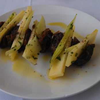 The National - Stuffed Medjool Dates with celery, manchego cheese, smoked paprika - Mediterranean Near Me - Athens, Georgia