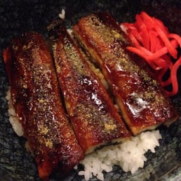 £20 for the eel. Extra charge for the rice. £20 for the eel. Extra charge for the rice.