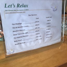 Price Menu