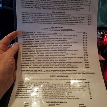 Coal Vines - Menu - Pizza Near Me - Southlake, Texas Coal Vines - Menu - Pizza Near Me - Southlake, Texas