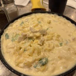 Chicken and bro Mac and cheese