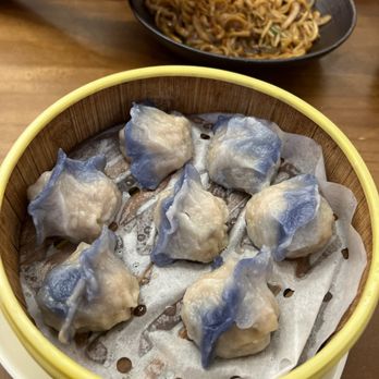 Din Soup Dumplings - H2. Chicken and Cabbage Dumplings, F3. Beef Stir Fried Noodle - Dim Sum Near Me - Brooklyn, New York