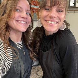 Studio North Men's Hair Design - Adriane Ebner & Steffanie Spangle 
Co-owners of Studio North