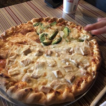Buffalo Chip's Pizza - Zombie Pizza, 1/2 Chicken, 1/2 Avocado - Pizza Near Me - Westwood, California