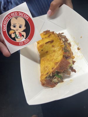 Güerito’s Red Tacos by null