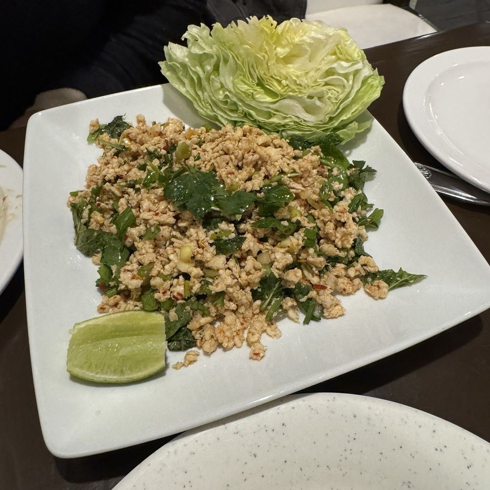 Lisu Thai Restaurant - 46. Chicken Lettuce Wrap - Thai Near Me - Bixby, Oklahoma Lisu Thai Restaurant - 46. Chicken Lettuce Wrap - Thai Near Me - Bixby, Oklahoma