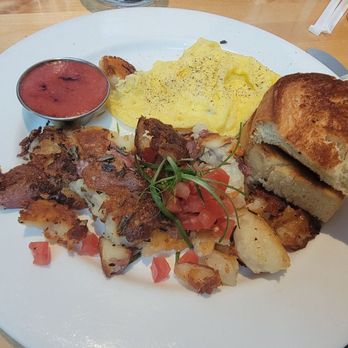 Orphan - Rosemary bread, scrambled eggs, and potatoes. - Breakfast & Brunch Near Me - Sacramento, California