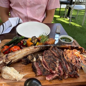 Benchmark - Tomahawk steak for two - New American Near Me - Santa Ana, California