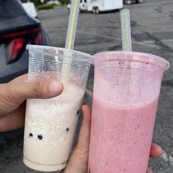 Gojira Ramen & Sushi - Horchata and Strawberry Boba - Ramen Near Me - Bishop, California Gojira Ramen & Sushi - Horchata and Strawberry Boba - Ramen Near Me - Bishop, California