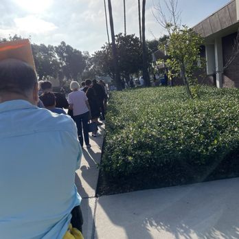 DMV - Line at 7:30 am on a Monday. - Departments of Motor Vehicles Near Me - Fullerton, California