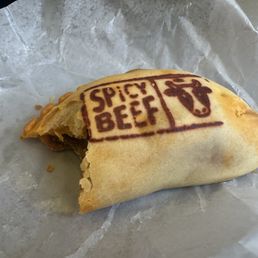 Spicy beef empanada Spicy beef empanada